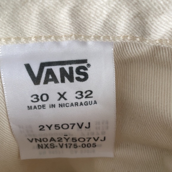 NWOT Vans V16 Slim Jeans Men Size size 30x32 - Picture 5 of 6